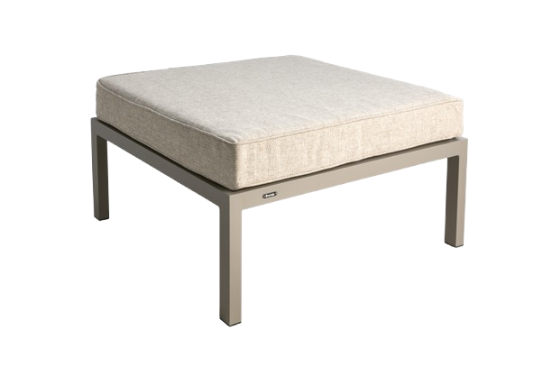 Weldon fodskammel - khaki/sand pude