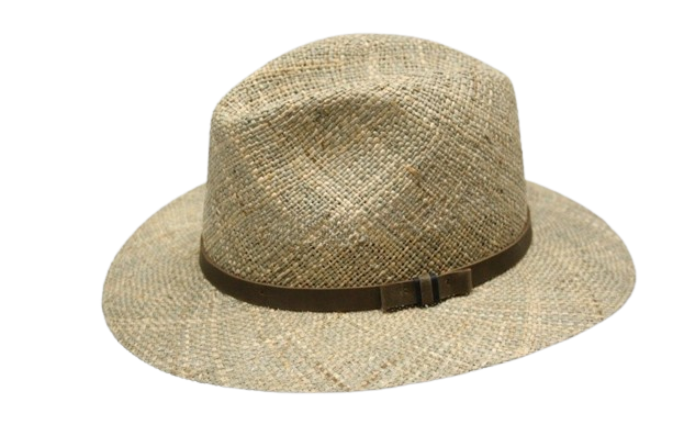 Herre stråhat, natur - flere størrelser