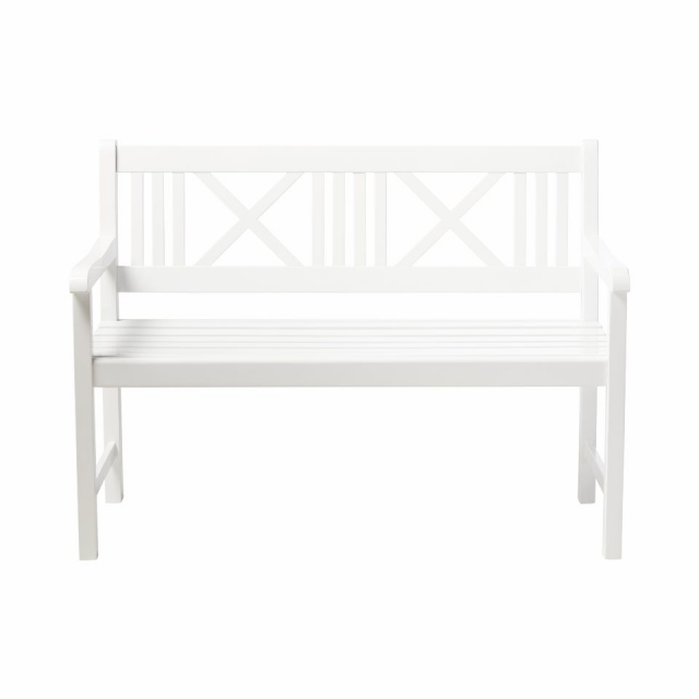 Rosenborg 2-personers sofa – hvid