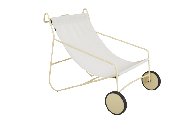 Poul Lounge stol - citron