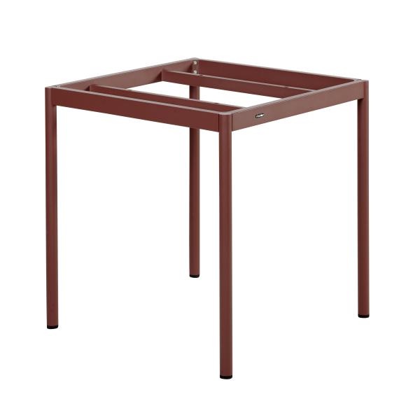 Nox Bistro bordstativ 70x70 H73 - zin red
