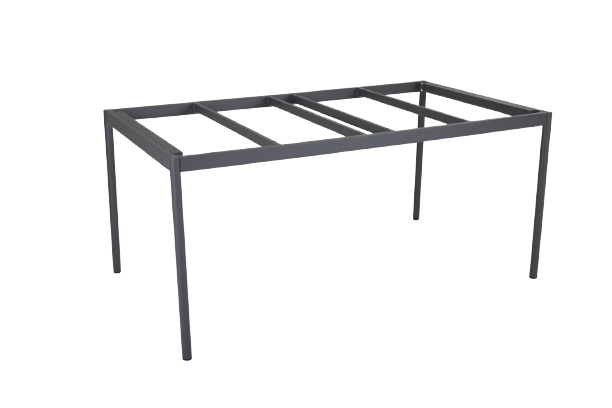 Nox bordstativ 158x90 H71 cm - mat antracit