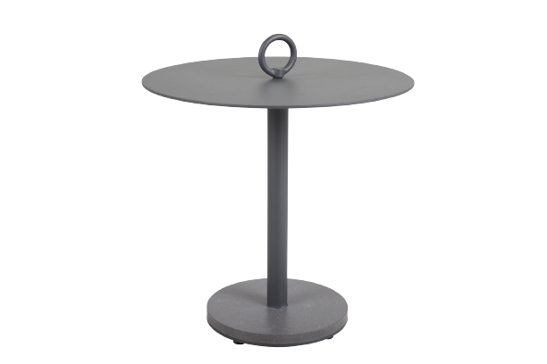 Nioba sidebord Ø 50 H59 - Anthracite/Anthracite