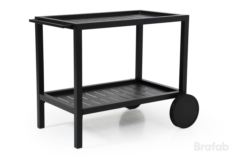 Belfort -serveringsvogn - sort