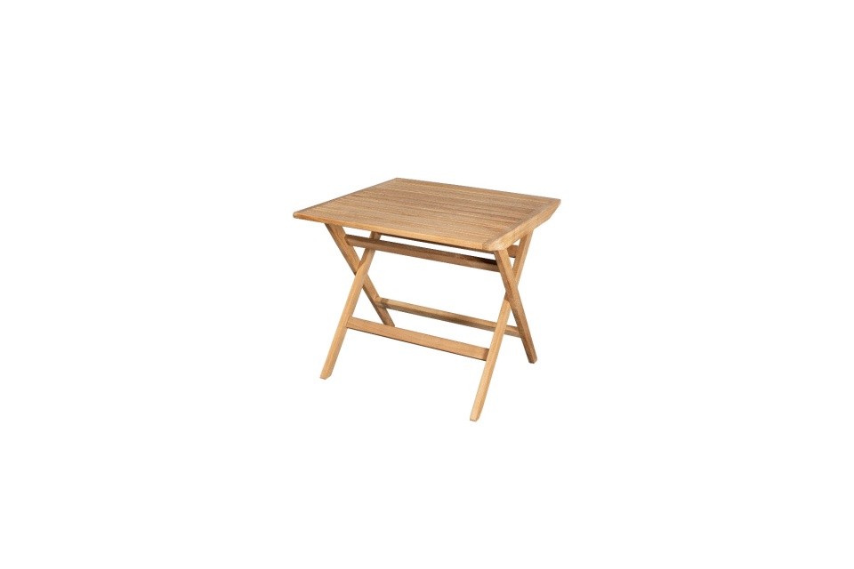 Flip bord vikbar liten - teak