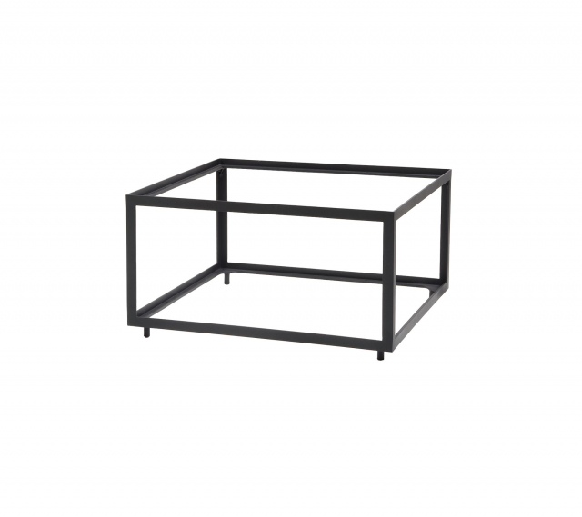 Level soffbordunderrede stor - lava grey