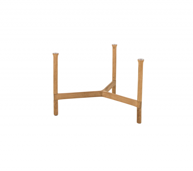 Twist sofabordstel mellem - teak