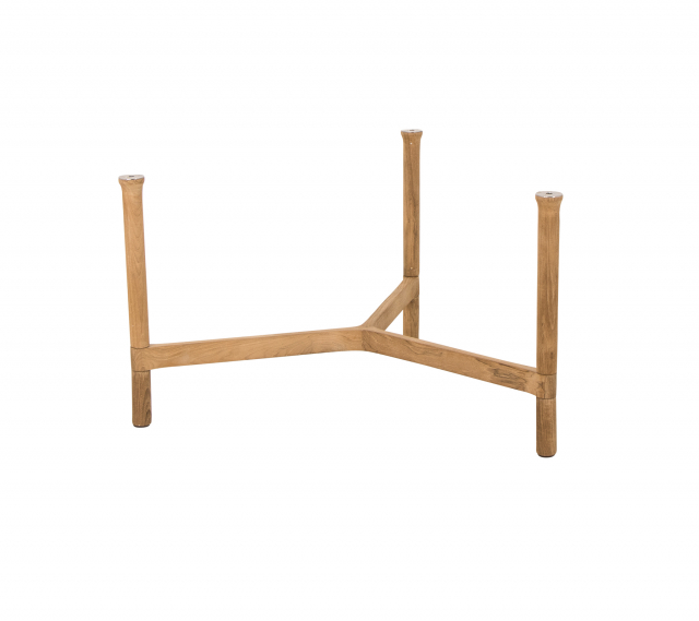 Twist sofabordstel stor - teak