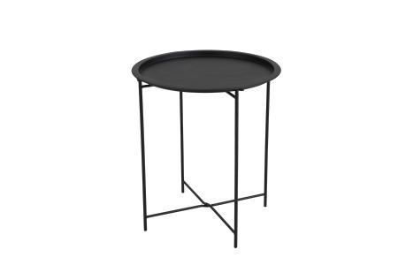 Sangro bakkebord Ø 46 cm - sort
