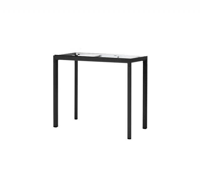 Drop barbordstel 150x75 cm - lava grey