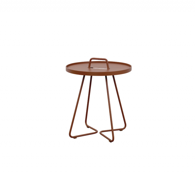 On-the-move sidebord, lille – desert red