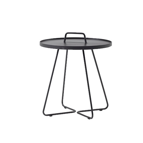 On-the-move sidobord, stor - black