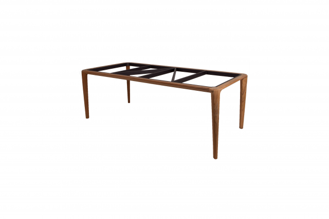 Aspect spisebordunderstel 210x100 cm - teak