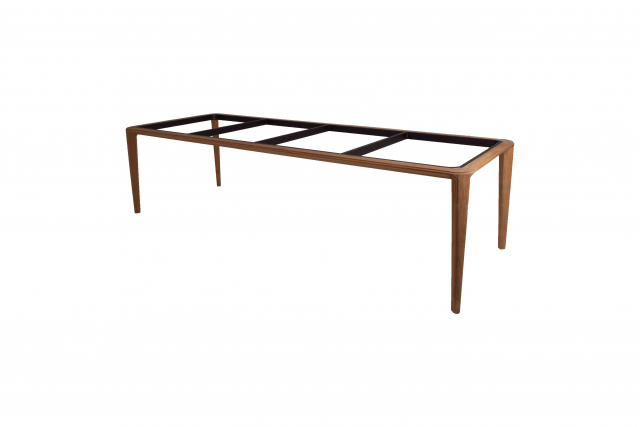 Aspect spisebordunderstel 280x100 cm - teak