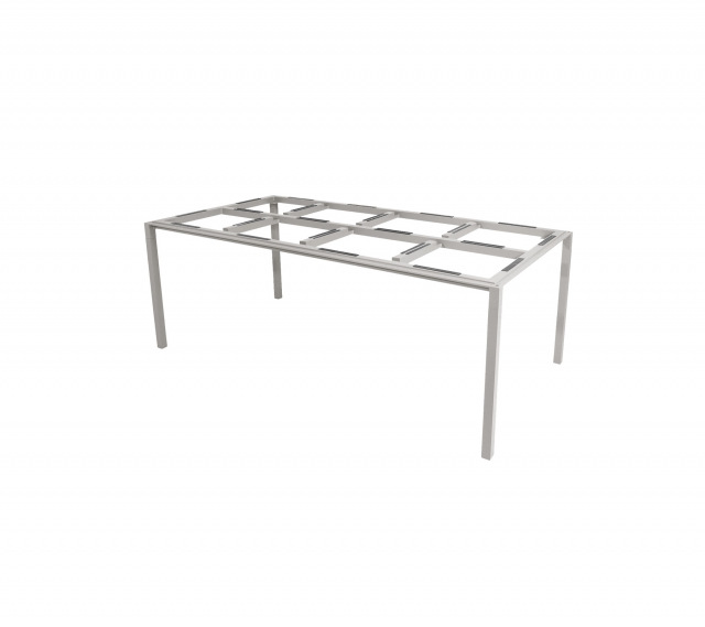 Pure spisebord stativ 200x100 cm - sand