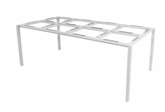 Pure matbordunderrede 200x100 cm - white