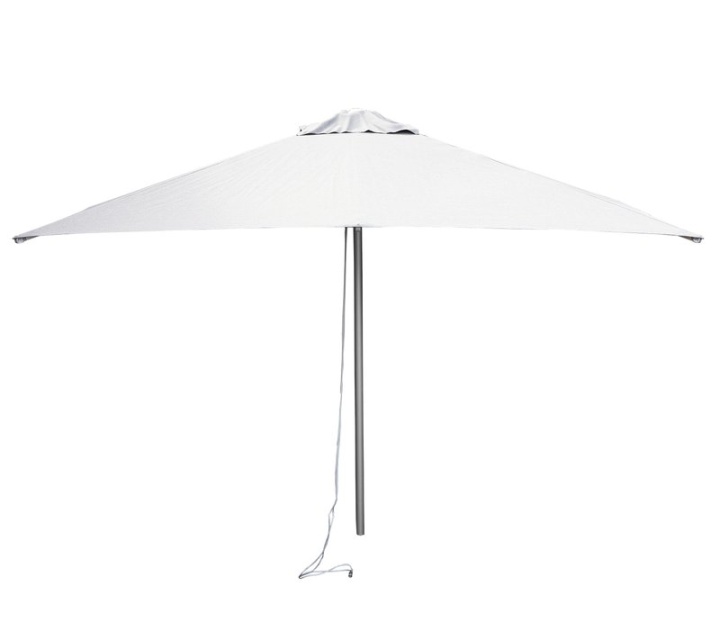 Harbour parasol m/dragsnöre 2x2 m - light grey