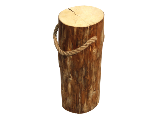 Pölkky stubbe Ø 25-35 cm - natur