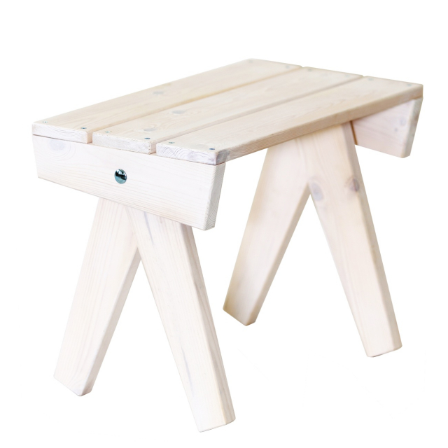 Eco Granny bord - oliebehandlet fyr/hvid