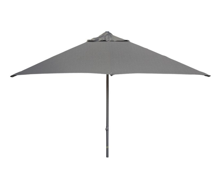 major parasol m/slide system 3x3 m - light grey