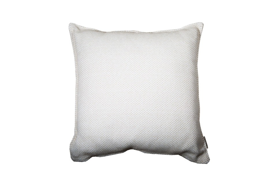 Focus prydnadskudde 50x50x12 cm - white/light brown