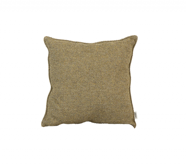 Rise pyntepude 50x50 cm - turmeric yellow