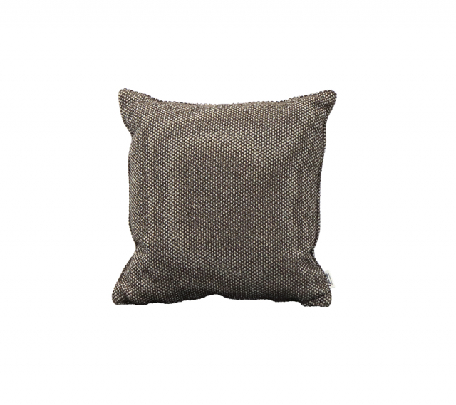 Rise pyntepude 50x50 cm – dark brown