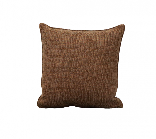 Rise pyntepude 60x60 cm - umber brown