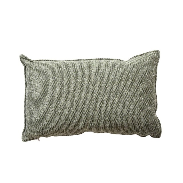 Wove prydnadskudde 32x52x12 cm - dark green