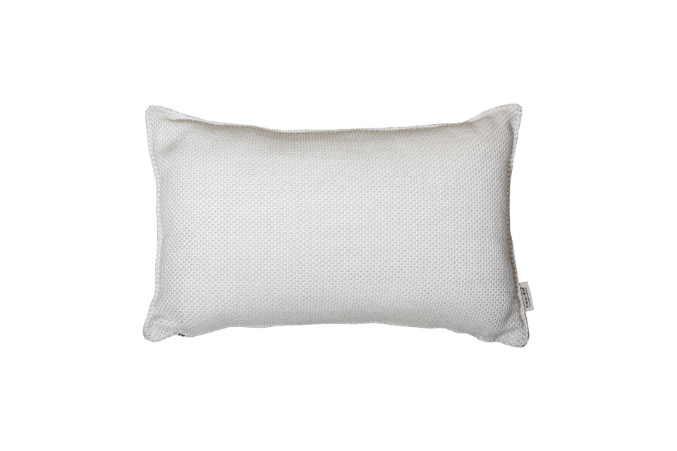 Focus prydnadskudde 32x52x12 cm - white/light brown