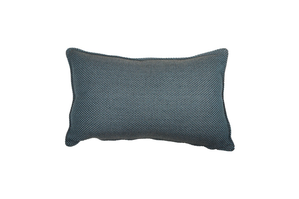 Focus prydnadskudde 32x52x12 cm - medium blue