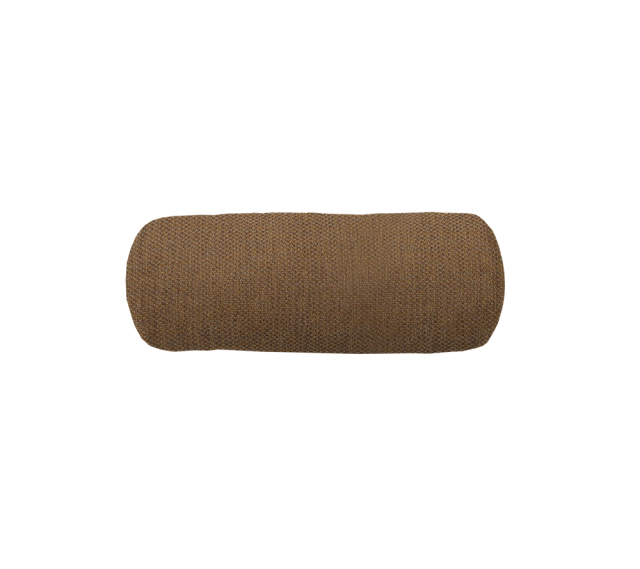 Rise pyntepude Ø 20x50 cm - umber brown