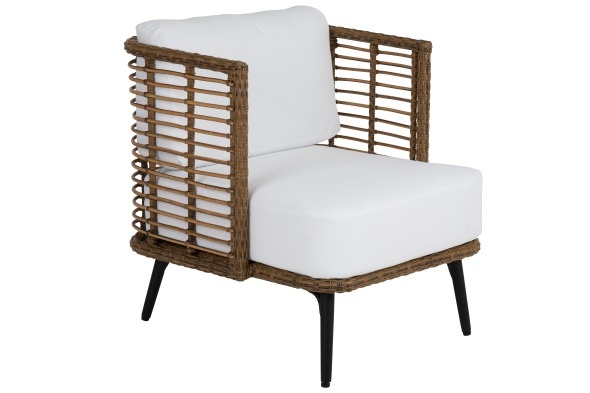 Covelo lænestol - Natur/Offwhite Dyna