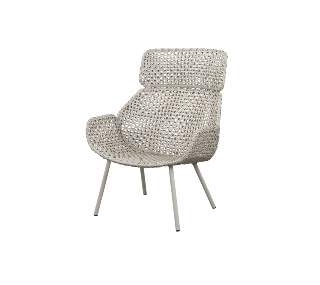 Vibe highback stol - sand/dark sand