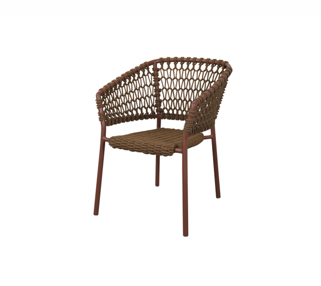 Ocean stol stabelbar - umber brown