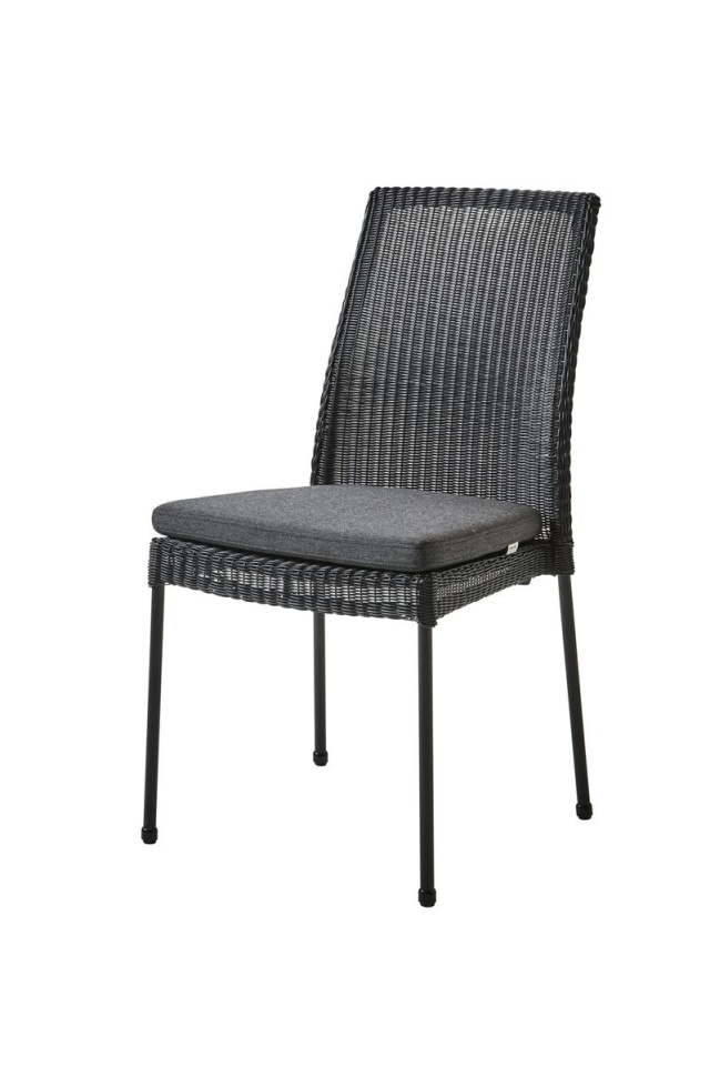 Newport sædepude til stolen - sort