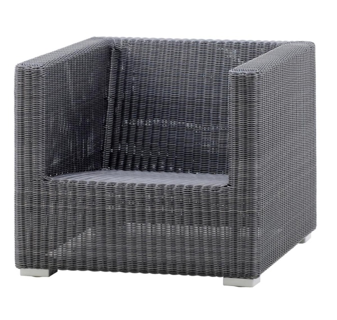 Chester loungestol - graphite