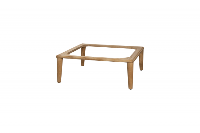 Capture sofabordsstel 85x85 cm - teak