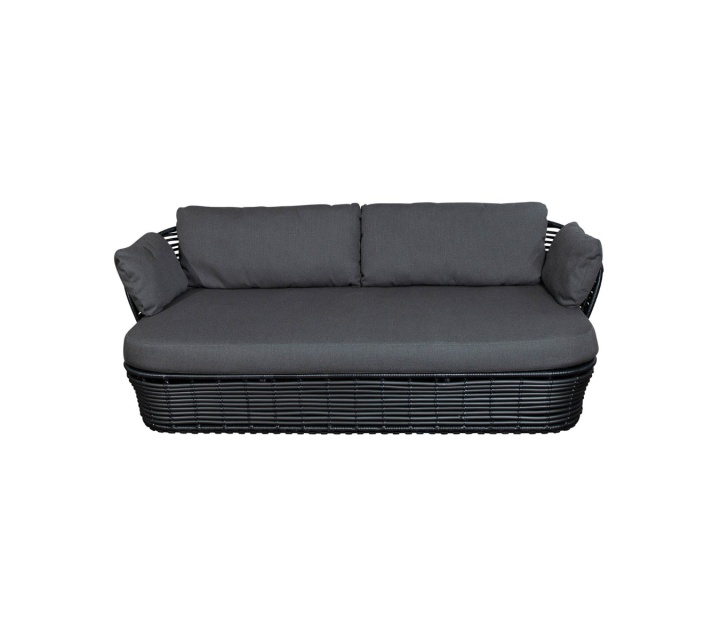 Basket 2-personers sofa - graphite