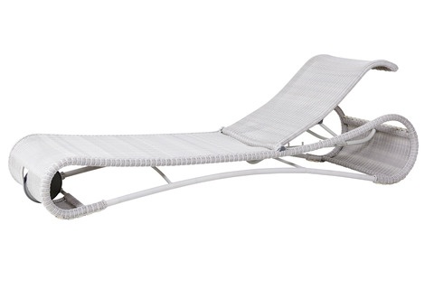 Escape solsäng - white grey