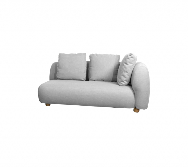 Capture 2-personers modulsofa venstre - light grey