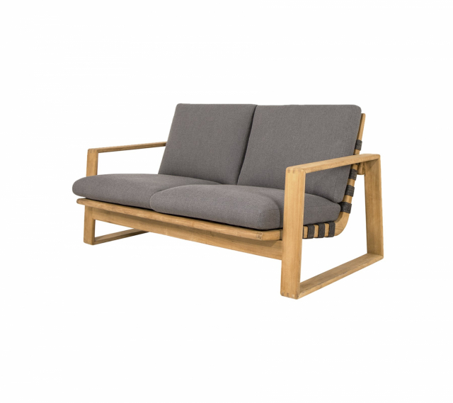 Endless soft 2-sits soffa - dark grey