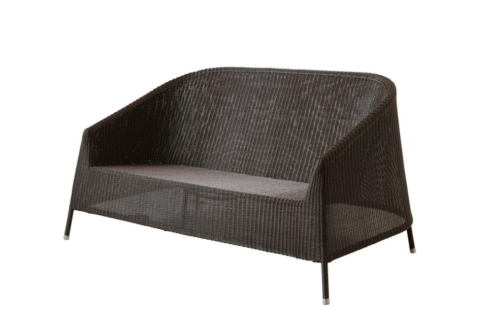Kingston 2-sits soffa stapelbar - mocca
