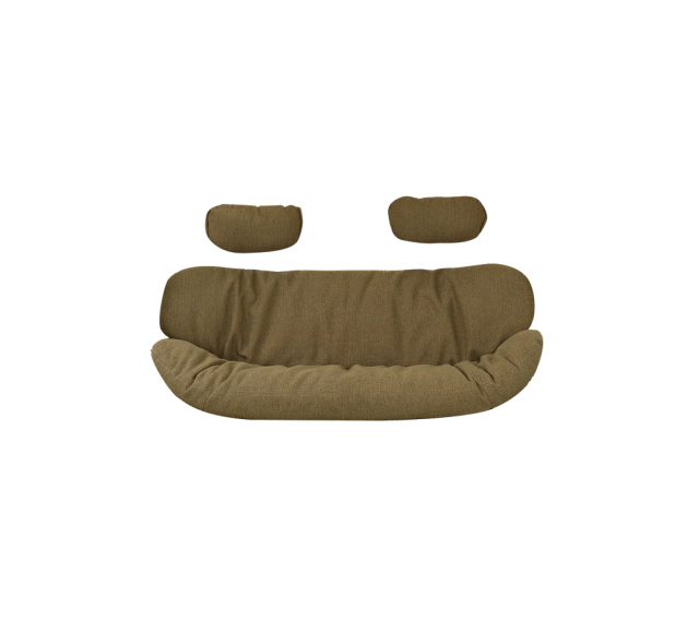 Hive hyndesæt till 2-personers sofa - tumeric yellow