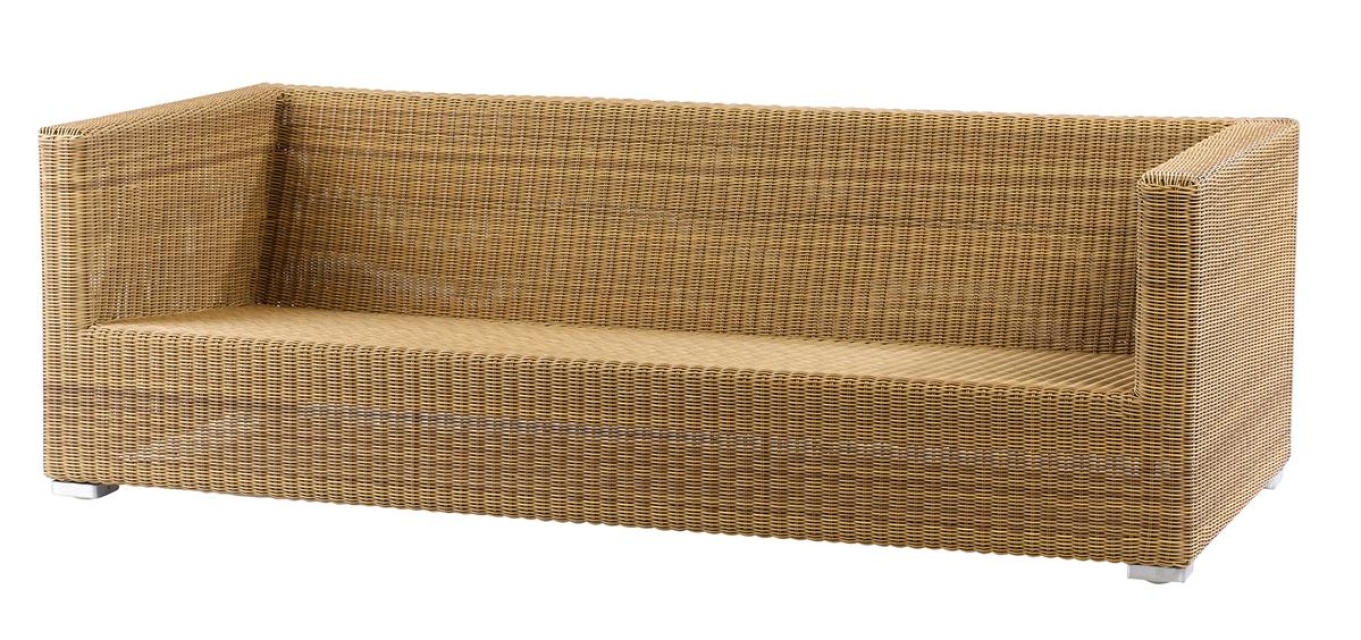 Chester 3-personers sofa - natural