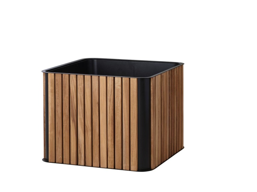 Combine blomlåda - teak/lava grey