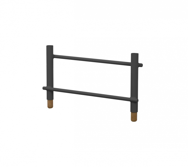 Sticks plantekasse ben - lava grey