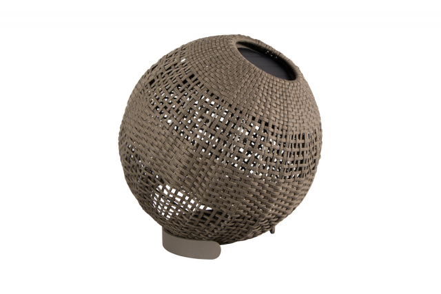 Illusion lampa rund - taupe