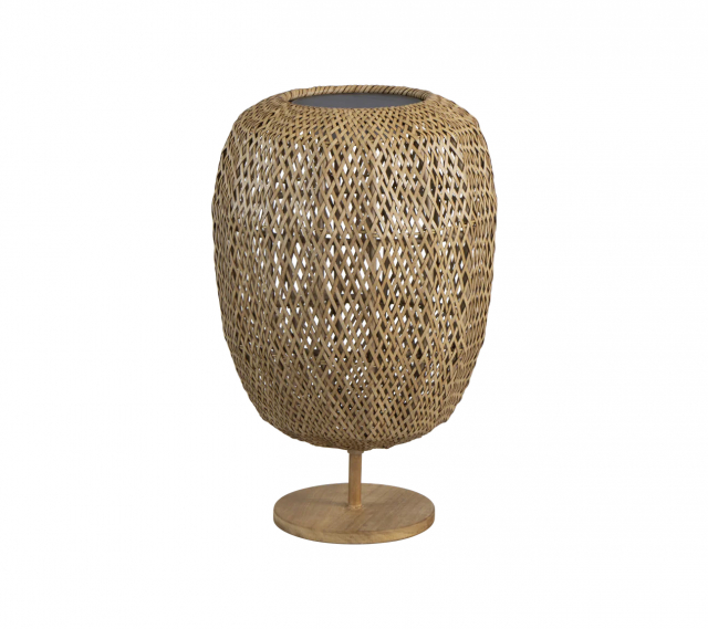 Illusion Glow bordlampe mellem - teak