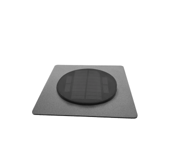 Lock t/LED - lykta liten - lava grey